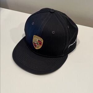 Porsche Design Black Cap with Logo